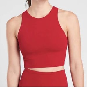 Athleta Crop Top with Bra